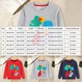 thumbnail image 3 of Gerichy Toddler Boys Girls Winter Clothes Cotton Pullover Sweatshirts Kids Cute Cartoon Embroidery Crewneck Tops 1T-7T, 3 of 6