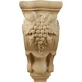 thumbnail image 2 of Ekena Millwork 4 7/8"W x 5 1/2"D x 10 7/8"H Medium Grape Bunches Corbel, Cherry, 2 of 4