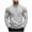 Gray, variant on SSAAVKUY Men's Quilted Sweatshirt Casual Long Sleeve Outdoor Padded Standing Collar Quarter Zipper Pullover Sweatshirt Army Green 12