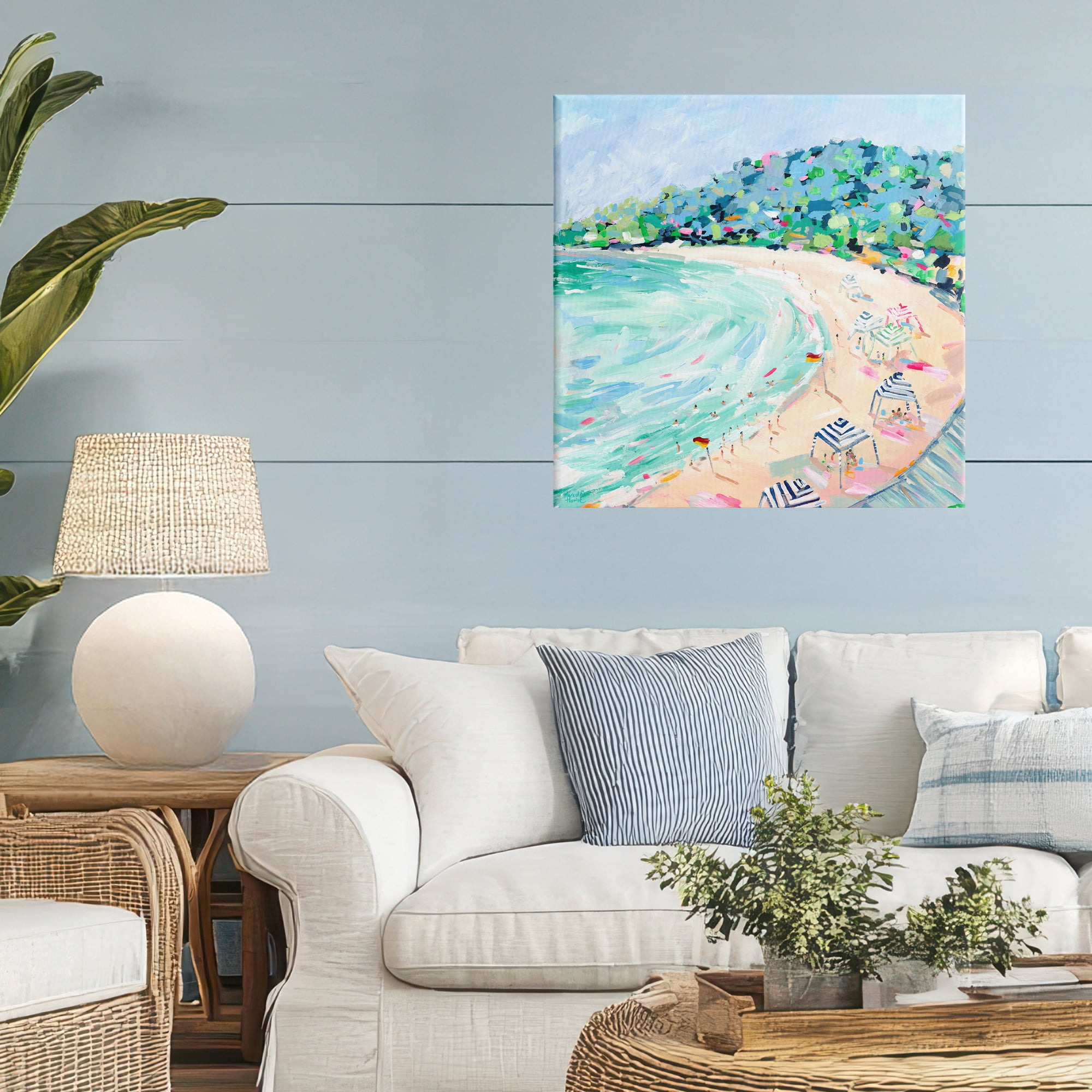 Stupell Industries Good Times Noosa Beach Canvas Wall Art, design by Meredith Howse
