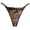 Coffee, variant on Lace Thongs for Women with Strap,Sexy Underwear,Seamless G-string,Breathable Panties(Red,One Size)