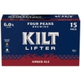 thumbnail image 2 of Four Peaks Kilt Lifter Ale Craft Beer, 15 pack Beer, 12 fl oz Aluminum Cans, 6% ABV, 2 of 6