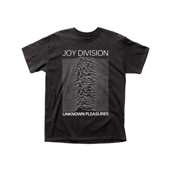Impact Merchandising Joy Division Unknown Pleasures Unisex Short Sleeve T-shirt-Black-xxxl