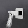 thumbnail image 4 of G1/2in Thread Copper Square Shape Concealed Installation Shower Brushed Nickel Faucet Spout Shower Accessories, 4 of 9