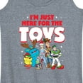 thumbnail image 3 of Toy Story - Here For The Toys - Women's Racerback Tank Top, 3 of 5