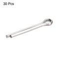 thumbnail image 3 of Unique Bargains Split Cotter Pin, Fixation à Clip en Acier Inoxydable 4x30mm Raccord Argent 30Pack, 3 of 5