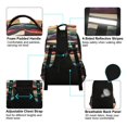 thumbnail image 4 of FORMRS Kids School Backpack Elementary Student Unisex Travel Bookbag with Reflective Stripes, Artistic Desert Pattern, 4 of 7