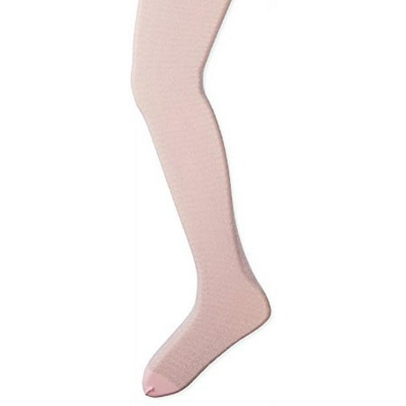 Maidenform Girls' Chevron Microfiber Tight 1-Pair Pack, Pink, Small/Medium
