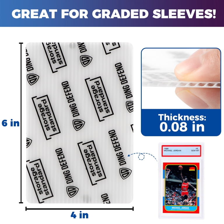 card shipping sleeves Amazon.com: 100 Pack Trading Card Shipping Protector by Hobby Armor, 3.5" x 4.5" with Rounded Corners, Vibrant Multi-Color Card Protector to Guard Cards From Dings, Premium Lightweight Cardboard Shipping Supplies : Toys