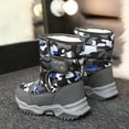 thumbnail image 6 of TAIAOJING Toddler Children Shoes Snow Boots Girls Boys Outdoor Warm Boots Snow Boots Lovely Footwear 9.5-10 Years, 6 of 8