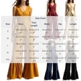 thumbnail image 3 of Womens Casual Two Piece Outfit V Neck Sleeveless Button Peplum Top High Waist Ruffle Hem Wide Leg Pants Solid Color Elegant Set Black M(M), 3 of 7