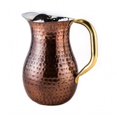 thumbnail image 1 of Decor Antique Copper Hammered Water Pitcher, 2.25 Quart, 1 of 1