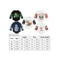 thumbnail image 4 of KelaJuan Baby Girls Boys Sweatshirts Rompers Christmas Clothes Dinosaur Snowman Deer Santa Print Long Sleeve Toddler Fall Bodysuits, 4 of 6