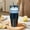 Black, variant on Thermal Insulation Car Mug 30oz 304 Stainless Steel Large Capacity Coffee and Ice Container 890ml with Straw