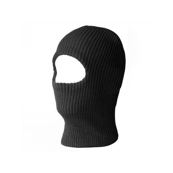Masque de Ski à un Trou, Noir