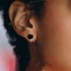 thumbnail image 5 of 6 pendientes falsos de calibre, pendientes falsos de calibre simple para hombres, 5 of 7