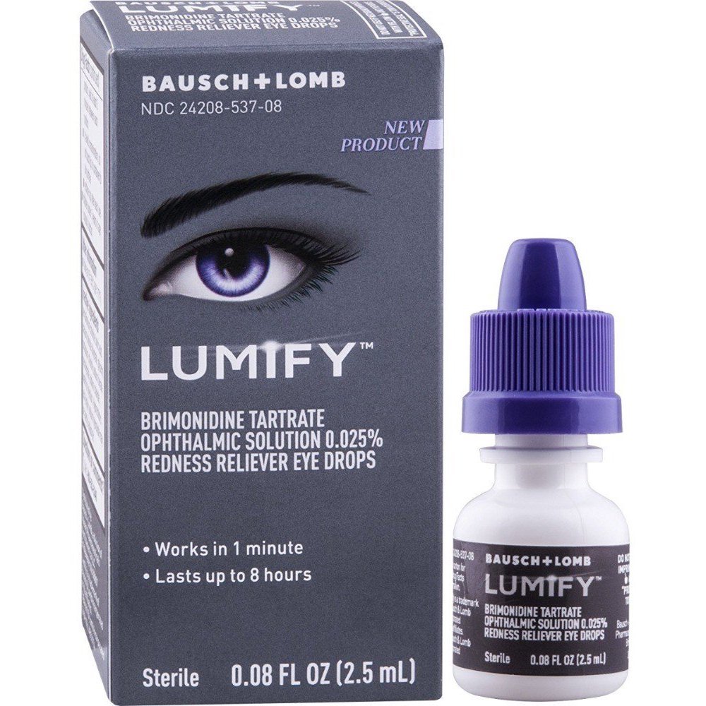 LUMIFY REDNESS RLVR EYE DROPS