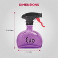 thumbnail image 5 of Evo Glass Oil Sprayer, Non-Aerosol For Olive Oil, Cooking Oils And Vinegars, Purple, 6-Ounce Capacity, For Grilling, Roasting, Air Frying, Baking And Salad Prep, 5 of 11