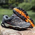 thumbnail image 3 of Unisex Outdoor Hiking Shoes Breathable Non Slip Trail Sneakers with Durable Grip Sole for Trekking Camping Climbing Walking Travel and Off Road Adventures, 3 of 9