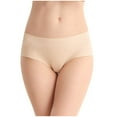 thumbnail image 2 of Juslio Panties for Women Low Waist Seamless Soft Sexy Breathable Soft Elastic Underwear, 2 of 3
