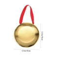 thumbnail image 2 of HONMEET 1 Set Small Round Metal Gong with Mallet for Children and Friends Percussion Bell Kit and Home Use, 2 of 7