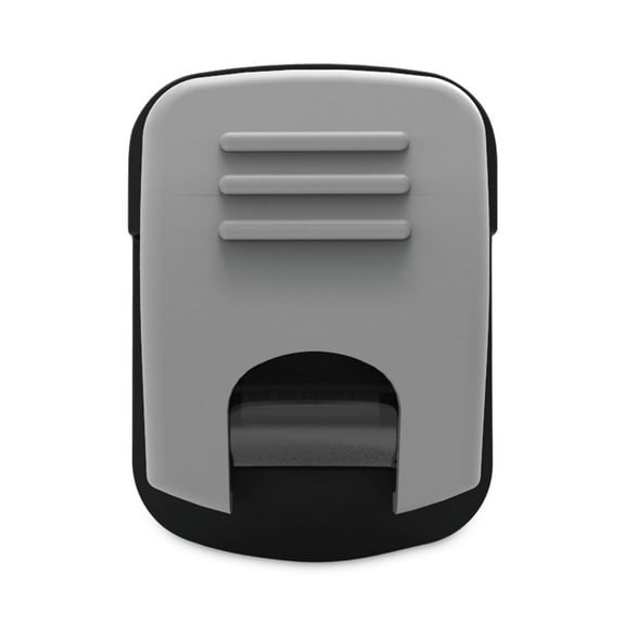 Advantus 91172 Grip-A-Clip 0.13 in. Jaw Capacity Magnetic/Adhesive Clips - Gray (10/Box)