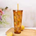 thumbnail image 1 of Mainstays Blue Plastic Sipper Tumbler 27 Ounces, 1pc, 1 of 4