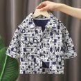 thumbnail image 3 of Toddler Jackets Boys Long Sleeve Girls Jean Jacket Button Top Coat Little Girl Clothes for Kids 2-3 Years, 3 of 3