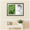 thumbnail image 2 of ArtToFrames Collage Photo Picture Frame with 2 - 13x19" Openings, Framed in Black with Ivory and Black Mats (CDM-3926-1420), 2 of 8