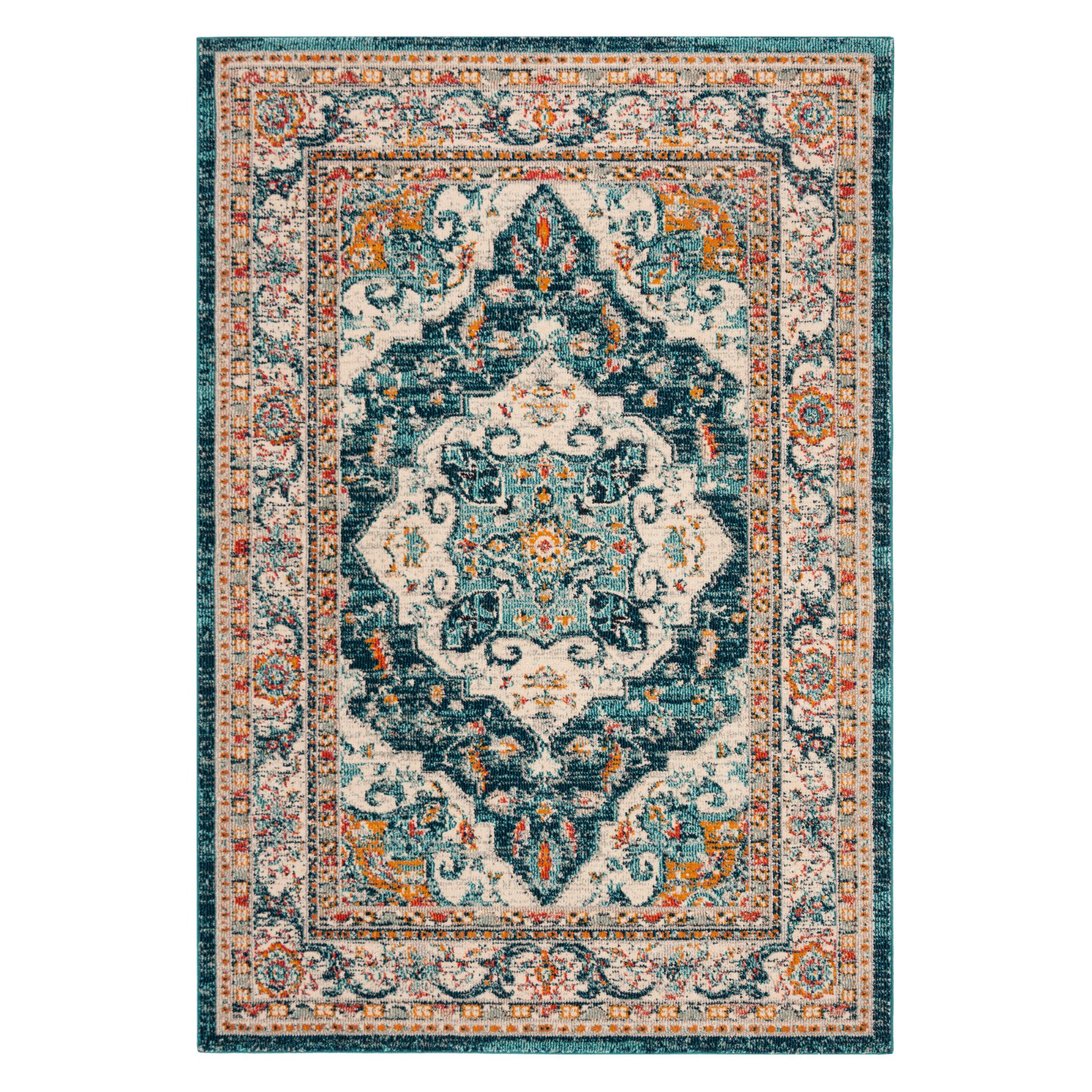 Safavieh Phoenix Rug Collection Floral Flowers Transitional Area Rug
