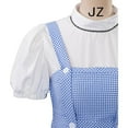thumbnail image 6 of Dorothy Style Blue Plaid Dress Suit Fairytale Outfit for Adult Women, 6 of 7