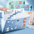 thumbnail image 2 of Letter Size Document Folder 12 Pocket Expanding File Organiser Sorting Folder, 2 of 12