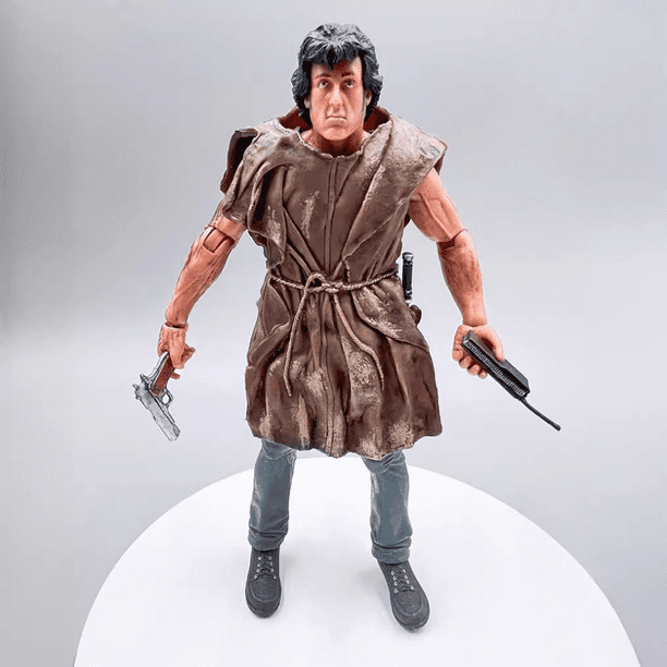 Ron Rambo Workman La primera sangre Ron Kim John J.R. Rambo figura de acción articulada ...