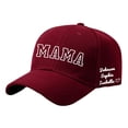 thumbnail image 3 of ManxiVoo Personalized Custom Name Embroidery Baseball Hat for Mothers Day Birthday Gift and Outdoor Wear, 3 of 8
