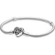 thumbnail image 1 of PandoraUniqueElegantSterlingSilverBraceletdb21cm, 1 of 4