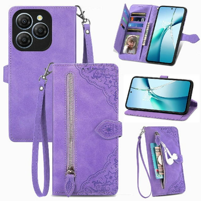 Funda billetera anti-golpes para GANGXUN Blackview shark 9 , ideal para día a día y trabajo