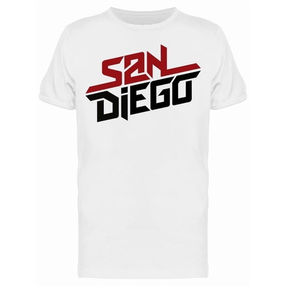 San Diego Typography Design Tee Men's -Image by Shutterstock