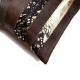 thumbnail image 2 of H-Natural Torino Madrid Cowhide 2-Pack Pillows, 2 of 2