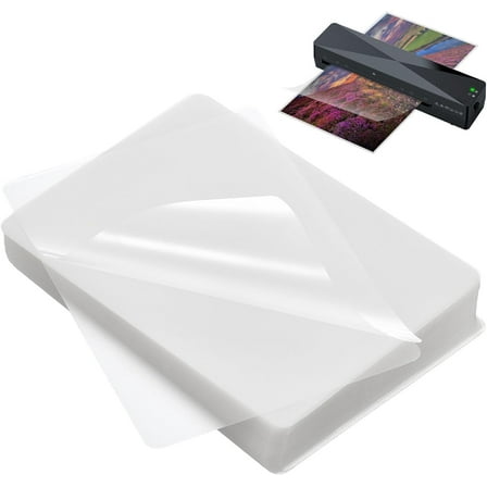 50 PackThermal Laminating Pouches, 9 x 11.5 Inches, 5 Mil Thick Clear Laminating Sheets