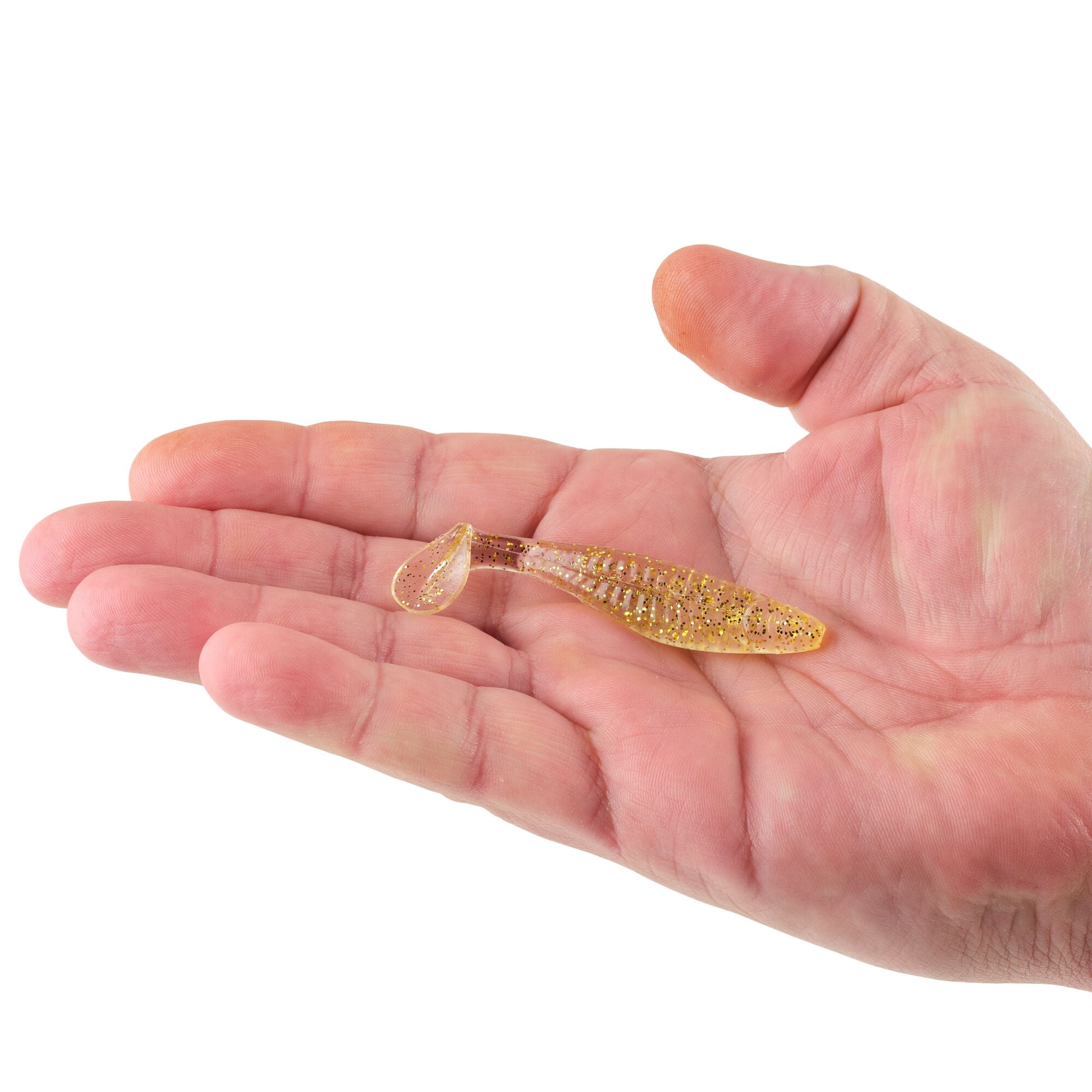 Berkley PowerBait® Saltwater The Champ Swimmer, 3 in, Swimbaits, Gold (8-count)