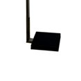 thumbnail image 4 of Benzara BM240888 Metal Frame Support Floor Lamp with Hanging Rectangular Shade, Silver, 4 of 5