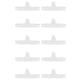 thumbnail image 3 of Manguera de unión de plástico de 3 vías, 10 piezas, conexión de púas para manguera de plástico de 3 vías, conexión de púas, rendimiento confiable, 3 of 9