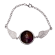 thumbnail image 1 of La geometría del universo Alien totem Pulsera pulsera pulsera alas de ángel pulsera, 1 of 3