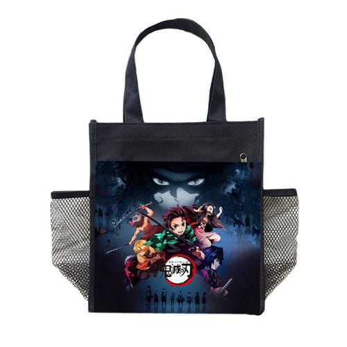 mickey red oxford Lunch box bag handbag keep warm cool storage bags anime size s 
