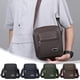 thumbnail image 1 of Bolsa de pecho cruzada - Mochila deportiva de cinturón con múltiples bolsillos • Correa ajustable • 23x20x7cm • Marrón Negro Azul Verde • Almacenamiento duradero de tela, 1 of 6