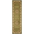 thumbnail image 6 of SAFAVIEH Lyndhurst Gabriella Traditional Bordered Area Rug, Sage/Ivory, 5'3" x 5'3" Round, 6 of 11