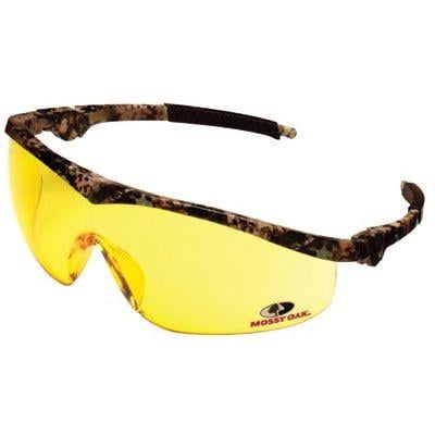Crews Mossy Oak Safety Glasses With Brown Lens