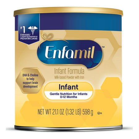 Enfamil Infant Formula Powder with DHA and Choline - 1 Can (21.1 (Best Milk Powder For Newborn)