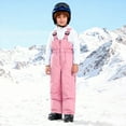 thumbnail image 7 of Ruyang Kids Thermal Snow Pants Boys Girls Winter Waterproof Trousers Thick Warm Ski Overalls Windproof Elastic Snowsuit, 7 of 7