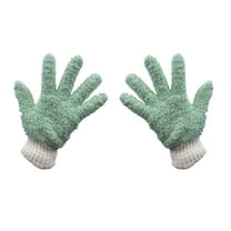 Avdolw Microfiber Dusting Gloves for House Cleaning - Reusable and Efficient for Multiple Surfaces